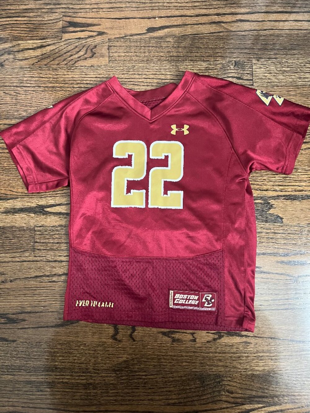 Boston College BC Football Jersey #22 Youth 5